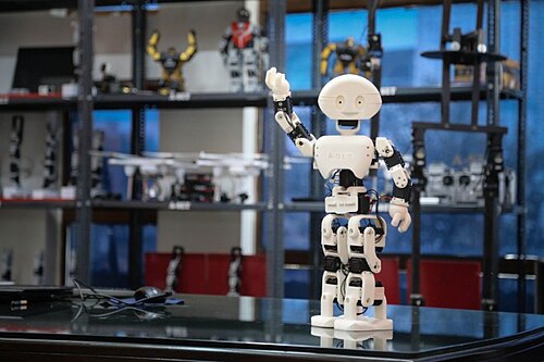 Global annual humanoid robot shipments exceed 200,000 units in 2027, the vast majority deployed to factory and warehouse industrial tasks.