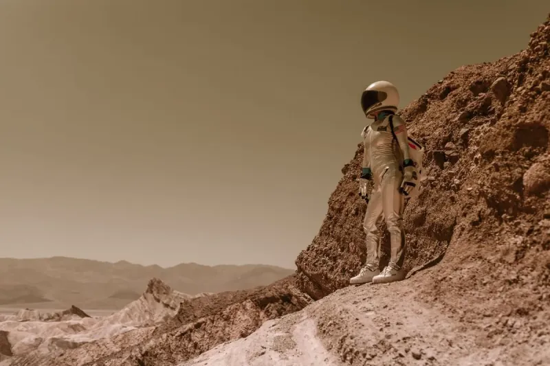 Crewed Spacecraft For Mars Missions Are Launched. Crewed Spacecraft For Mars Missions Are Launched.