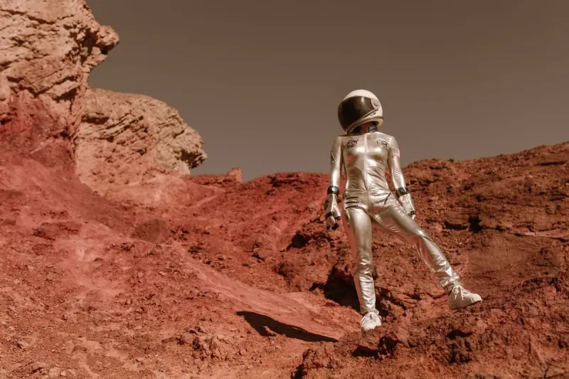Mars Missions Achieve The First Crewed Landing. Mars Missions Achieve The First Crewed Landing.